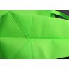 Buy cheap Green Color Reusable Non Woven Tote Bags In Bulk For Super Market Shopping from wholesalers