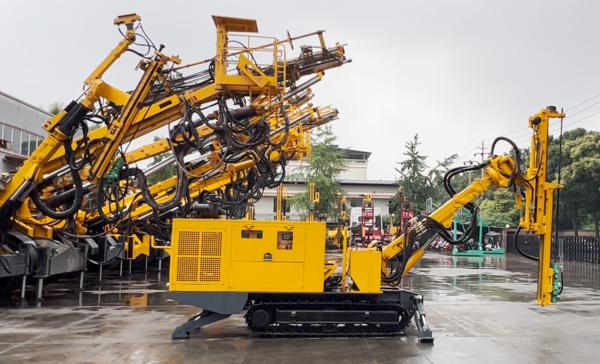 Buy cheap 170L Hydraulic Oil Tank Capacity Underground Mining Drill Rig with 55kw Electric Motor from wholesalers