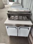 American Type Salad Counter Table Commercial Sandwich / Salad Refrigerator
