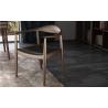 Buy cheap 2017 New Design Dining room Furniture Walnut solid wood Chair with Leather Upholstered Cushion for Restaurant used from wholesalers