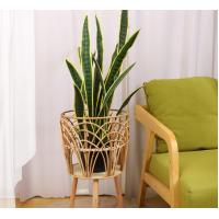 Buy cheap Best Home Decor Popular Rattan Plant Stand, Planter Holder Wholesale Natural product