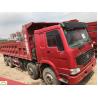 Buy cheap Sinotruk HOWO 8X4 Second Hand Dumper Truck 25 Cubic Meters 336 Horsepower from wholesalers