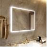 Buy cheap Rectangle Wall Mounted Touch Screen Smart Mirror Dustproof For Bathroom from wholesalers
