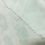 Buy cheap Organic Cotton Jacquard Cotton Textile Fabric Double Sided Plain Style from wholesalers