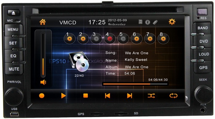Ouchuangbo car audio player for Kia Cerato 2003-2008 with car iPod TV OCB-6227