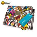 Multifunctional Zipper Pocket Wallet Polyester Canvas Material