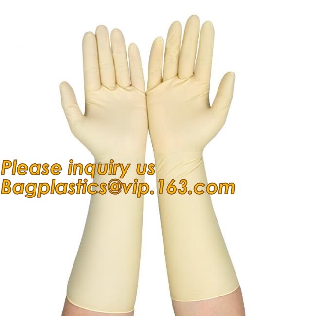 Disposable Clear Poly Hybrid Stretch Gloves, Copolymer Polyethylene PE gloves,household kitchen dining cook transparent