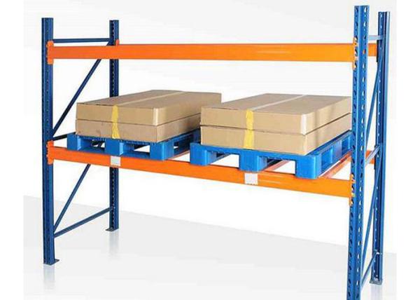 Buy cheap wear resistant 1200mm Heavy Duty Warehouse Storage Rack Selective Pallet Type from wholesalers
