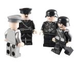 Children gifts WW2 military mini figures German ranker eight officers soldiers