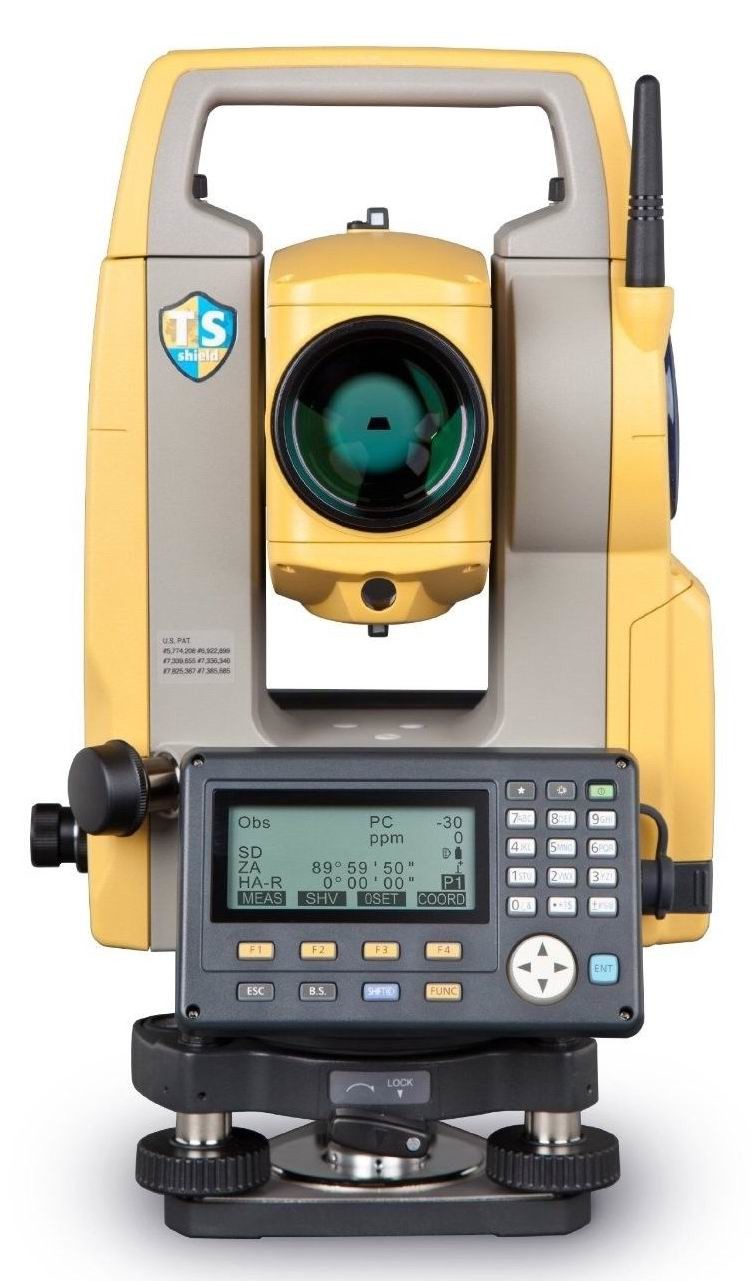 Topcon ES-107 Total Station None Prism 7" accuracy