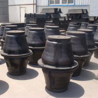 Buy cheap Ship Wharf Super Cone Rubber Fenders With High Density Polyethylene Pads product