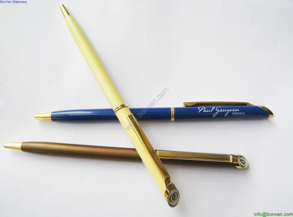 Buy cheap metal ballpoint pen,Custom Logo Hotel Advertising Ballpoint Pen Cheap Stylus Pen Wholesale from wholesalers