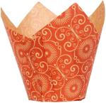 Muffin 2X3 1/4 Inch Butterfly Print Tulip Paper Cups