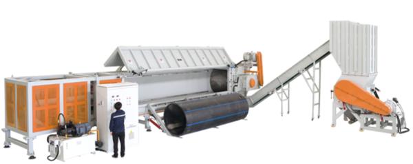 DYSSG Plastic Recycle Machine , Plastic Recycling Extruder Machine Dia 1200mm