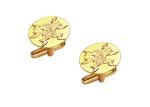 Promotional Gift Personalised Fashion Die Stamping Cufflinks, Enamel Cufflinks