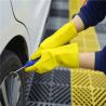 Buy cheap Chemicals Resistance Long Sleeve Flocklined Industrial Rubber Gloves Heavy Duty from wholesalers