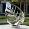 Buy cheap Hotel Garden Outdoor Decoration Stainless Steel Leaf Sculpture from wholesalers