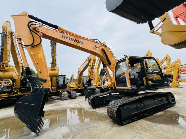 22 Ton Secondhand Hyundai Digger Original Second Hand Hyundai R220LC-9S Crawler