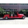 Buy cheap Elegant Classic Design Red Color Vintage Club Car 4 Row For 11 Passenger from wholesalers