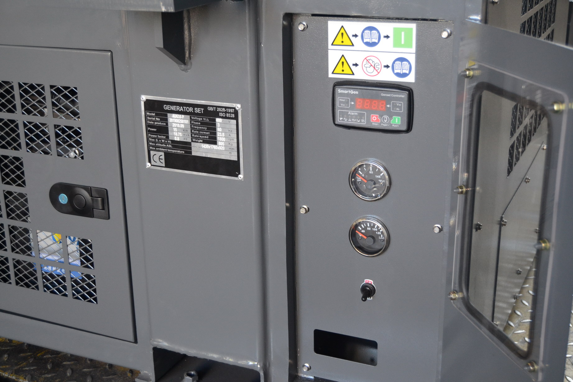 460V 15KW Generator Set For Reefer Container Genset Clip On Under Truck Kubota