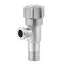Buy cheap OEM SS201 Brushed Angle Valve Shut Off Angle Stop For Toilets Sink from wholesalers