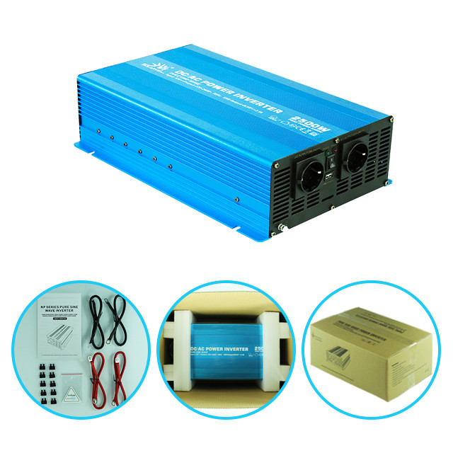 Practical True Sine Wave Power Inverter , Aluminum Single Phase Sine Wave Inverter