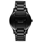 Chinese Quartz Watches 316L Stainless Steel Black Metal Belt Watches