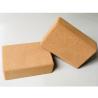 Buy cheap Sustainable Yoga Brick Cork Blocks Portable Rectangular Rounded Edge from wholesalers