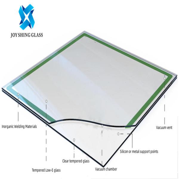 Buy cheap Window Vacuum Insulated Glass Flat / Curved Tempered LOW E Glass 25 Years Warranty from wholesalers