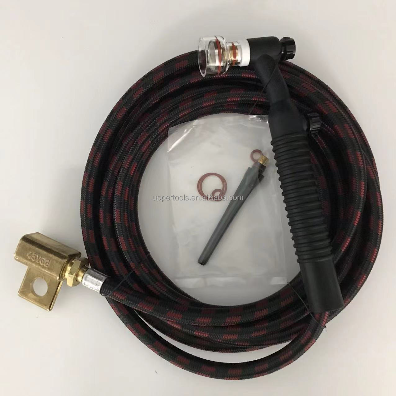 Customized WP-18 TIG Welding Torch with Flexible Head and Switch Button Water Cooled