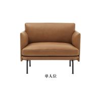 Buy cheap Leather Fabric Wood Single Double Restaurant Booth Sofa product