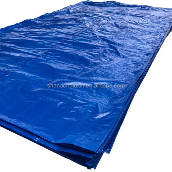 Buy cheap PE Coated Blue Polyethylene Tents Awning for Waterproof Dustproof Roof Covering from wholesalers