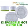 Buy cheap Biodegradable Eco friendly Disposable Cornstarch CPLA Cup,hot sale plastic coffee cup lid manufacturers fit for paper co from wholesalers