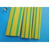 Buy cheap electrical insulation tube PE/PVC heat shrink tube green / yellow double color from wholesalers