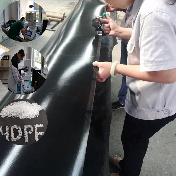 Waterproof HDPE Landfill Geomembrane Liner 1mm 1.5mm Pond Dam Liner Prices in Kenya