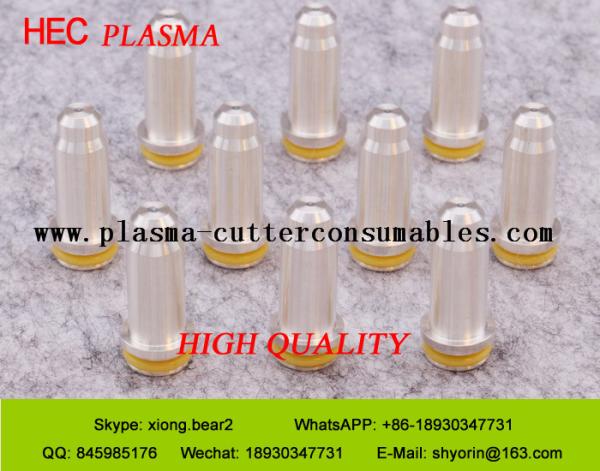 Quality Steel Kjellberg Full Silver Cathodeplasma Cutting Consumables .11.845.421.310 M002Y for sale