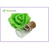 Buy cheap 16GB Wooden USB Drive Creative Promotional Crystal Message Bottle Shape from wholesalers
