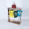 Buy cheap 2014 new design custom metal wall garment display rack for clothing retail store from wholesalers
