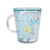 Buy cheap Tea Coffee Double Wall Plastic Cup With Handles 9.5X9.5X11.5cm from wholesalers