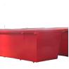 Buy cheap 6 Cbm Outdoor Stackable Steel Bins Waste Chain Lift Bins Opten Top Skip Hopper from wholesalers