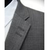 Buy cheap Gentleman Gray Slim Fit Blazer / Business Blazer Anti Shrink Breathable from wholesalers