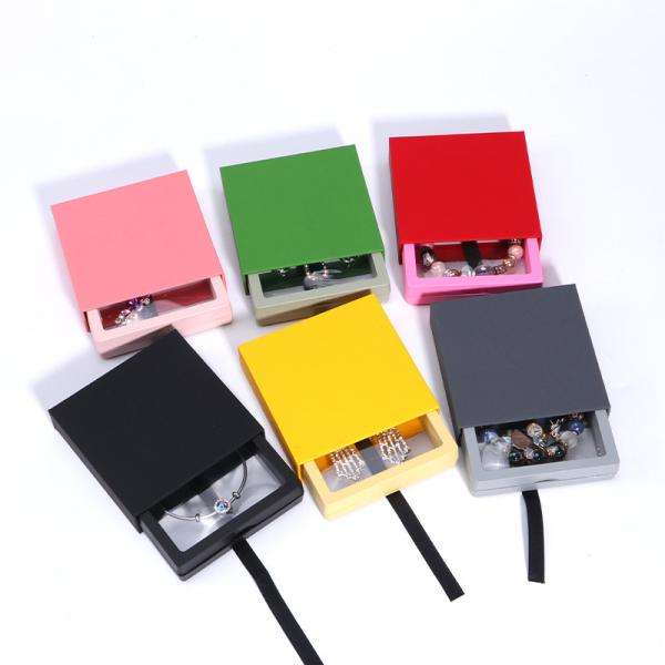 Buy cheap jewelry display cases Customized Color Drawer Storage Box For Rings And Earrings from wholesalers