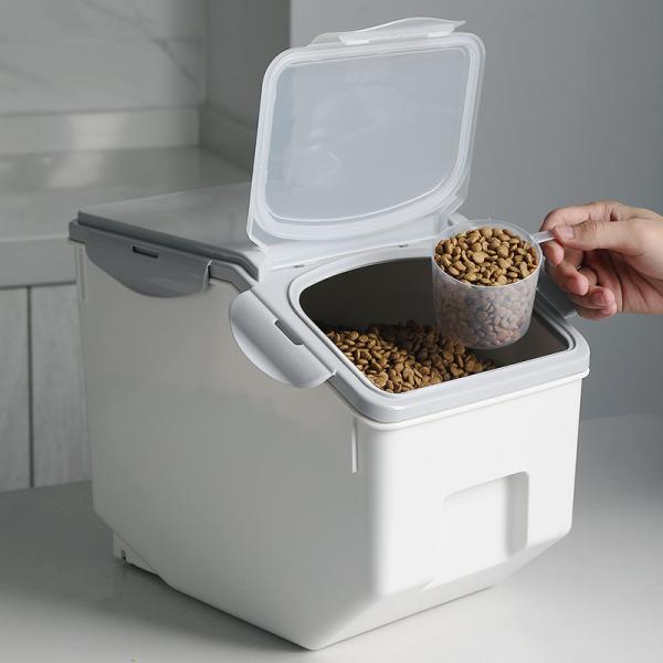 Buy cheap 10KG 15KG Cat Food Storage Container 15 Lbs Dog Food Bin from wholesalers