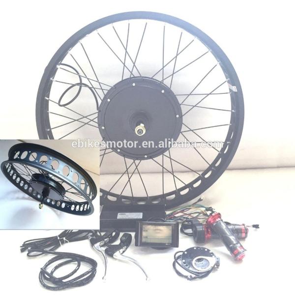 Buy cheap 48v 1500w 24"*4" FAT electric bicycle conversion kit from wholesalers