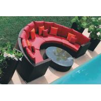 Buy cheap 5-piece contemporary wicker sectional sofa with coffee table coffee-9025A product