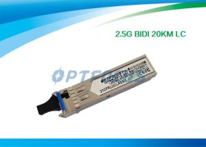 Wholesale 1.25G Bi - Di SFP Optical Transceiver 20km Simplex LC Connector RoHS from china suppliers