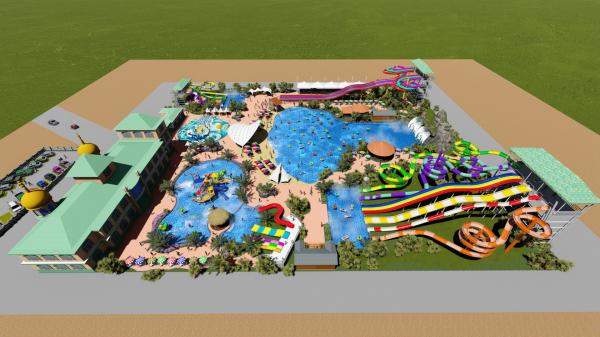 Buy cheap All Ages Water Park Design With Fiberglass Construction And Regular Cleaning from wholesalers