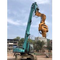 Buy cheap OEM Excavator Pile Driving Boom Arm vibratory pile hammer Attachment product
