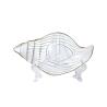 Buy cheap Gold Rimmed Ocean Series Sea Star Crystal Fruit Plate Lead Free Fashionable from wholesalers