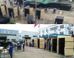 Customized Black Zinc Steel Metal Garrison Fence Panels Maintenance Free